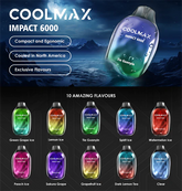 Coolmax Impact 6000 Disposable Vape