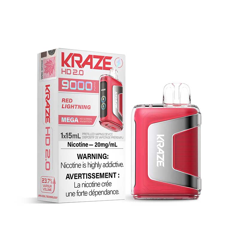 Kraze HD 2.0 9000 Disposable Vape