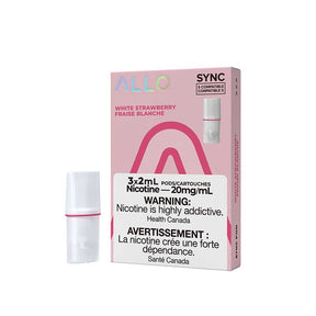 ALLO Sync Pod Pack Stlth Compatible - White Strawberry - Pick Vapes