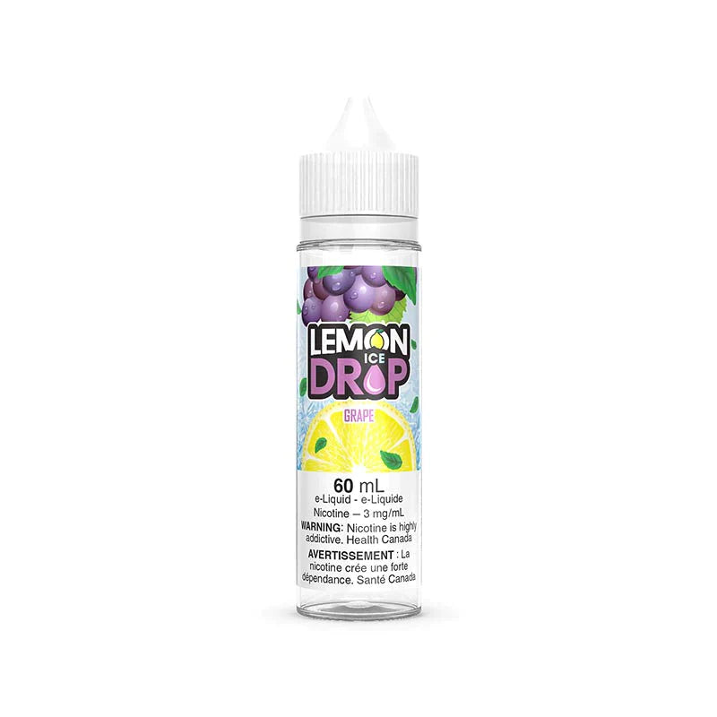 Lemon Drop Ice Freebase eJuice 60ml Grape Pick Vapes