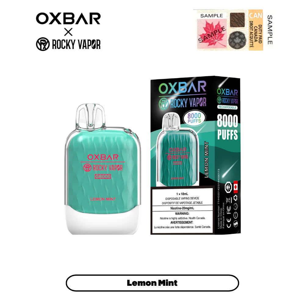 OXBAR 8000 Disposable Vape