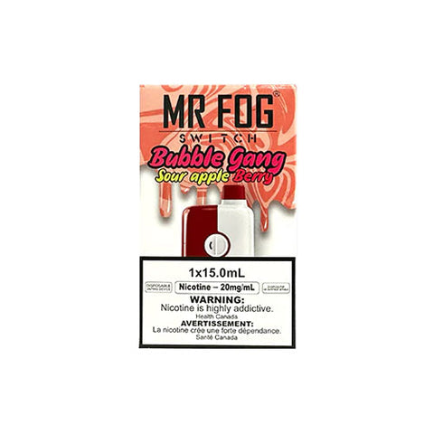 Mr Fog Switch 5500 - Bubble Gang Sour Apple Berry - Pick Vapes