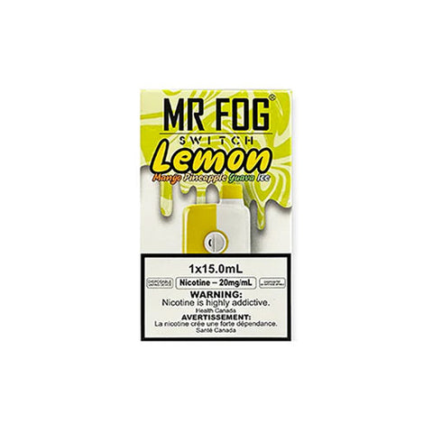 Mr Fog Switch 5500 - Lemon Mango Pineapple Guava Ice - Pick Vapes