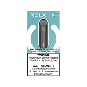 Relx Essential Device Kit Black Pick Vapes