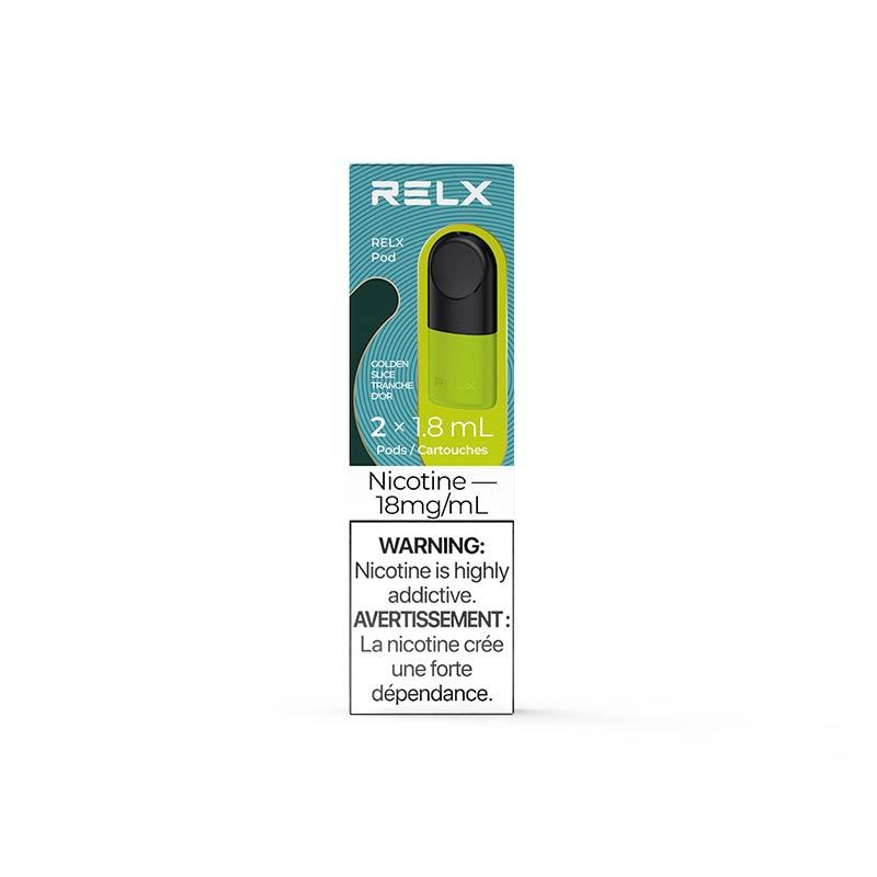Relx Pod Pro - Golden Slice (Mango Ice) - Pick Vapes
