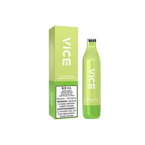 VICE 2500 Disposable Vape - Green Apple Ice - Pick Vapes