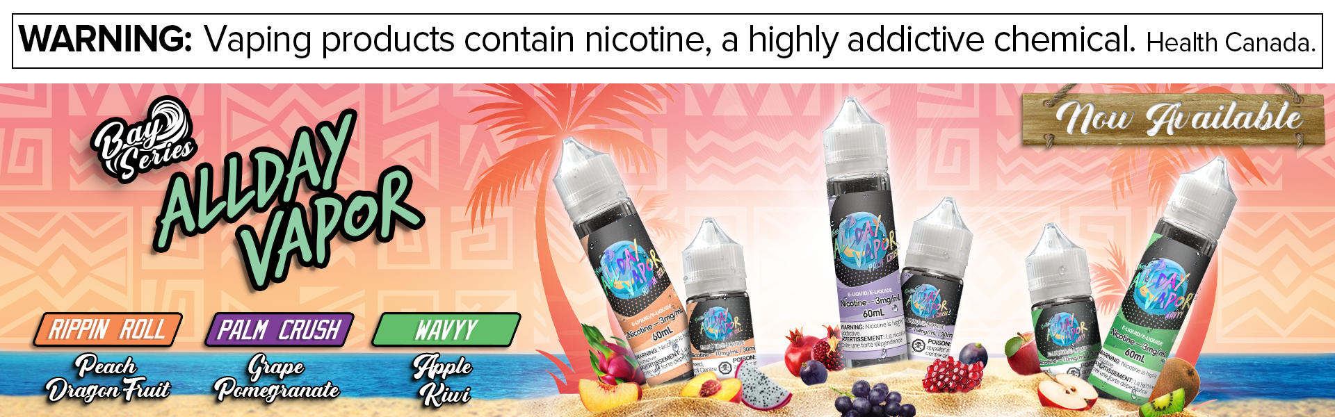 All Day Vapor Nic Salt