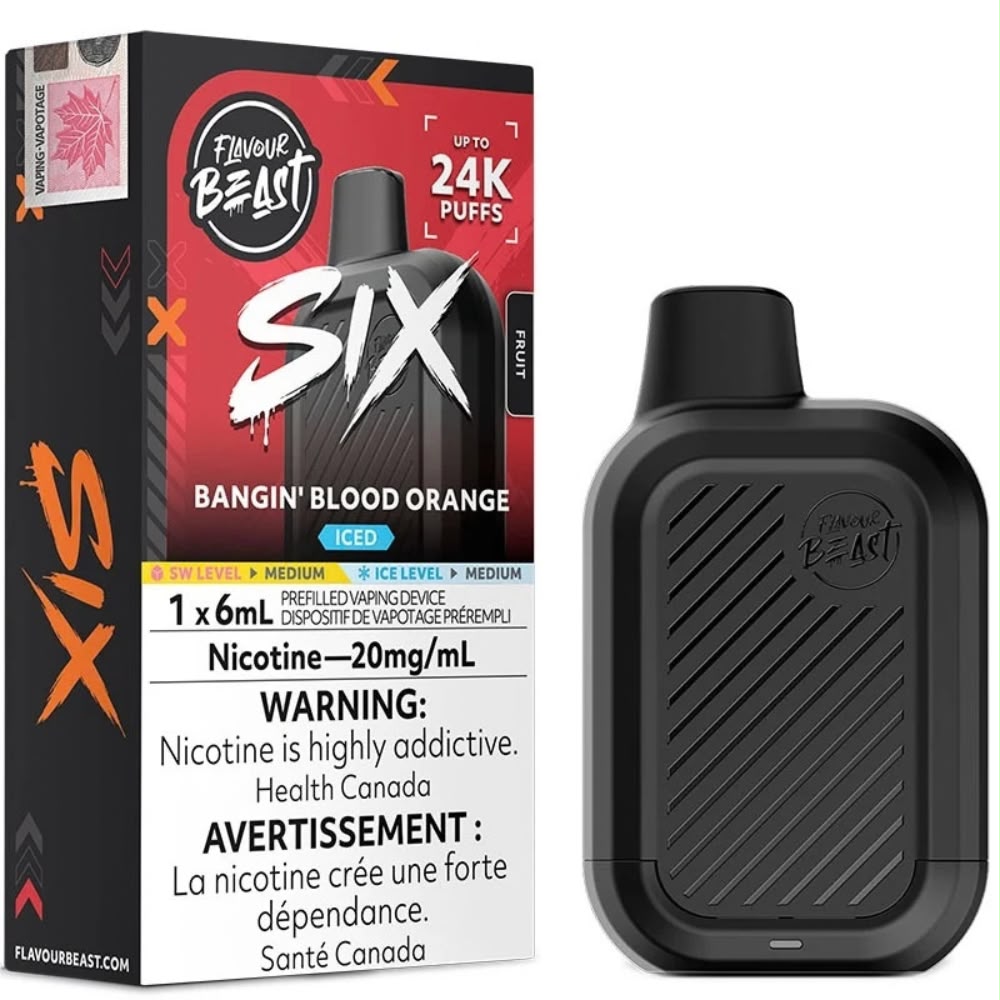Flavour Beast SIX Disposable Vape 24k ( ON )