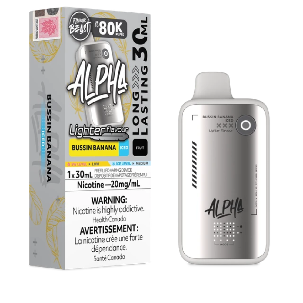 Flavour Beast Alpha 80k Disposable Vape ( Lighter Flavour )