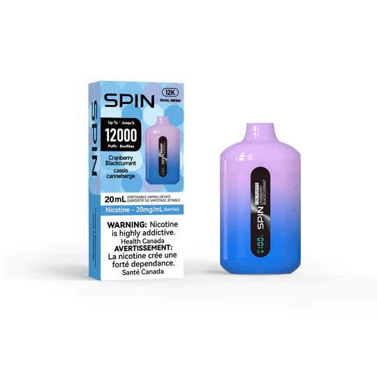 SPIN 12000 Disposable Vape [FED] (Non-Ontario)