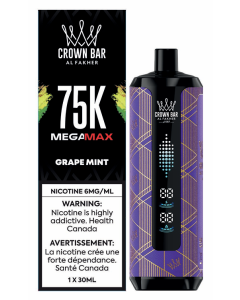 Al Fakher Crown Bar Mega Max 75K [ ON ]