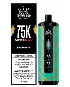 Al Fakher Crown Bar Mega Max 75K [ ON ]