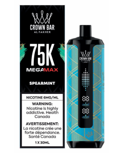Al Fakher Crown Bar Mega Max 75K [ ON ]