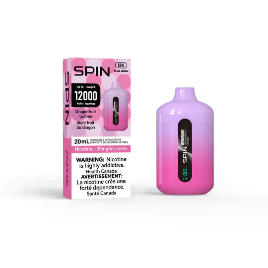 SPIN 12000 Disposable Vape [FED] (Non-Ontario)