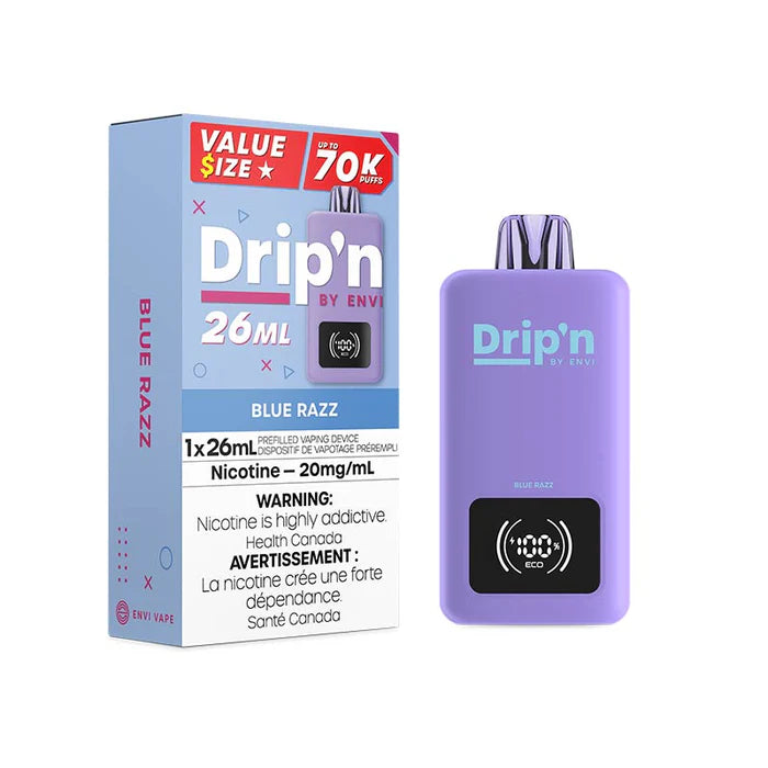 Drip'n by Envi Value Size 70k Disposable Vape [ON]