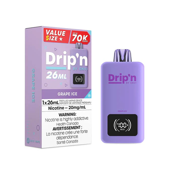 Drip'n by Envi Value Size 70k Disposable Vape [ON]