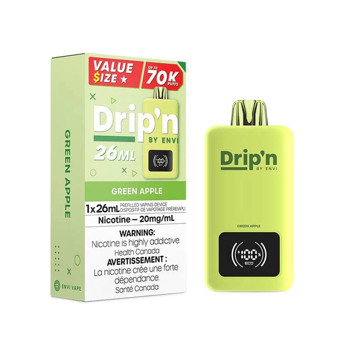 Drip'n by Envi Value Size 70k Disposable Vape [ON]