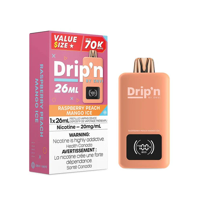 Drip'n by Envi Value Size 70k Disposable Vape [ON]