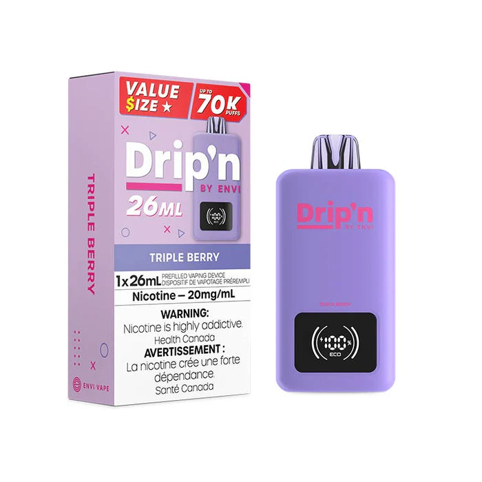 Drip'n by Envi Value Size 70k Disposable Vape [ON]