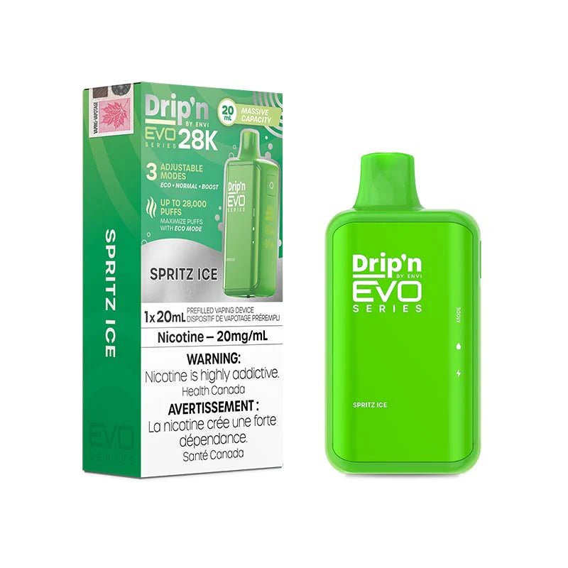 Envi Drip'n EVO 28K Disposable Vape [FED] (Non-Ontario)