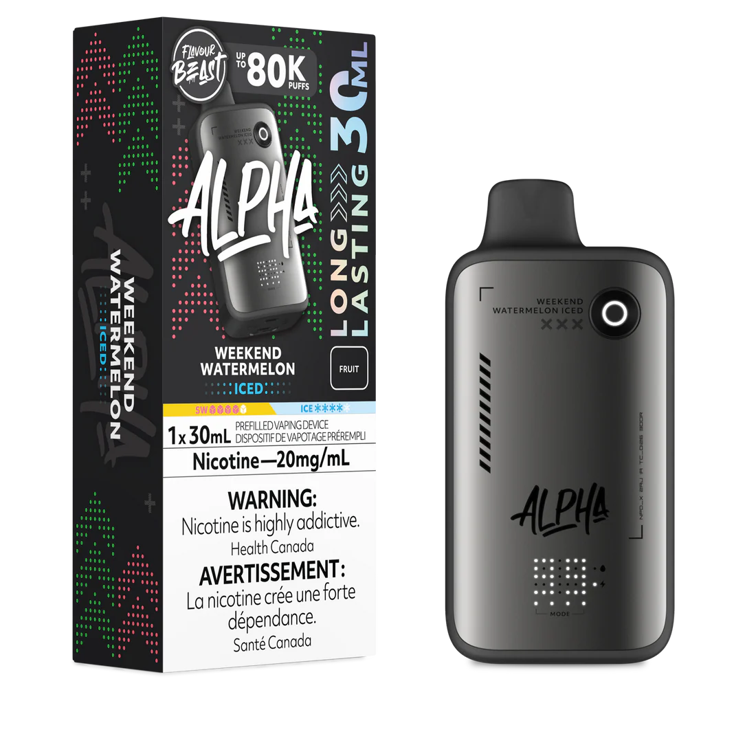 Flavour Beast Alpha 80k Disposable [ ON ]