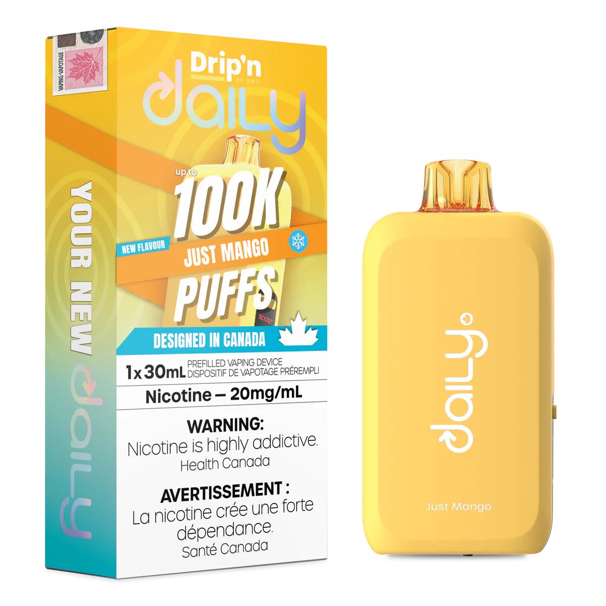 Drip'n by Envi Daily 100K Disposable ( ON )