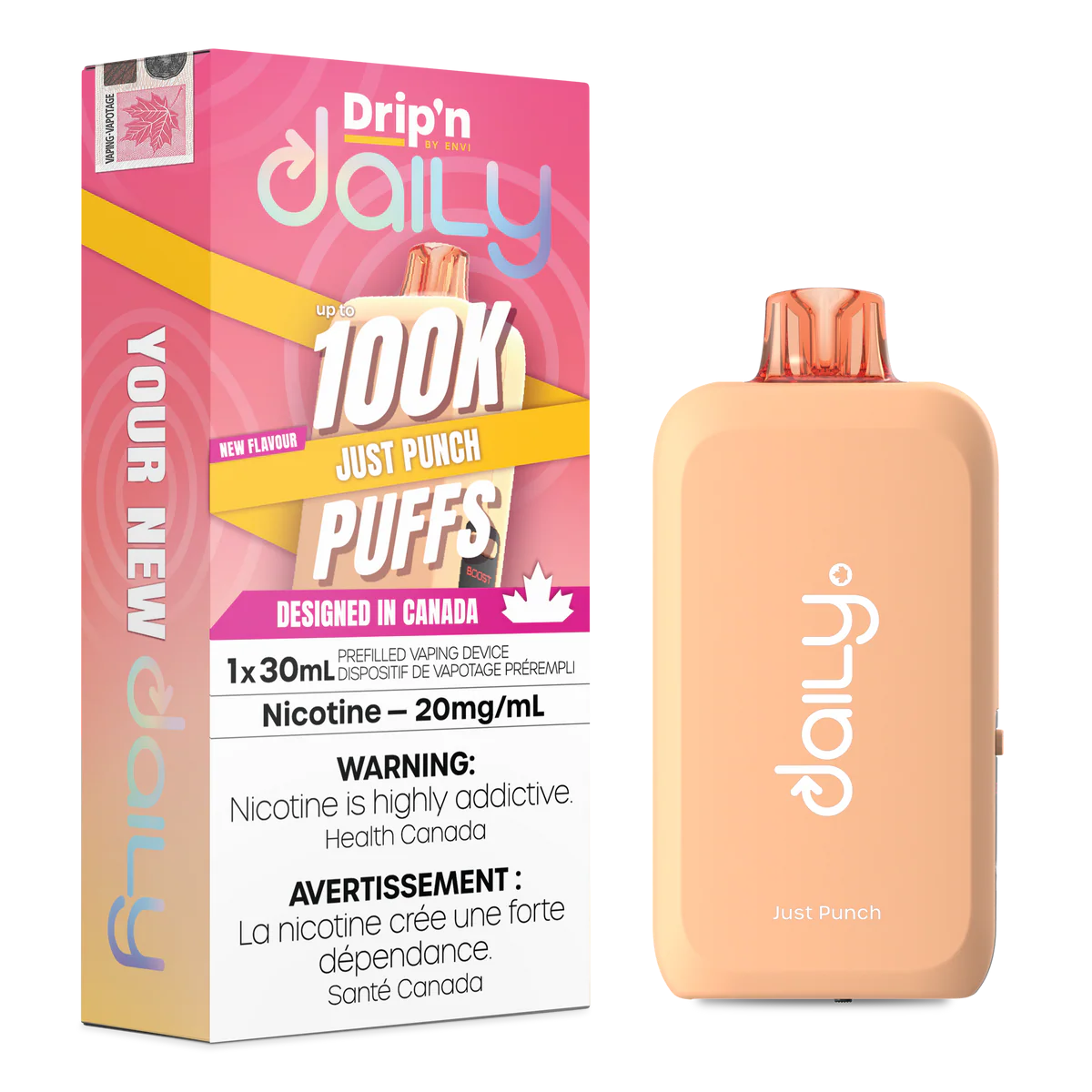 Drip'n by Envi Daily 100K Disposable ( ON )