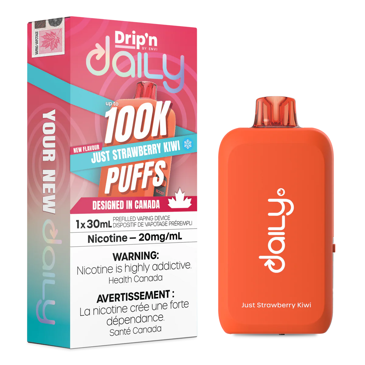 Drip'n by Envi Daily 100K Disposable ( ON )