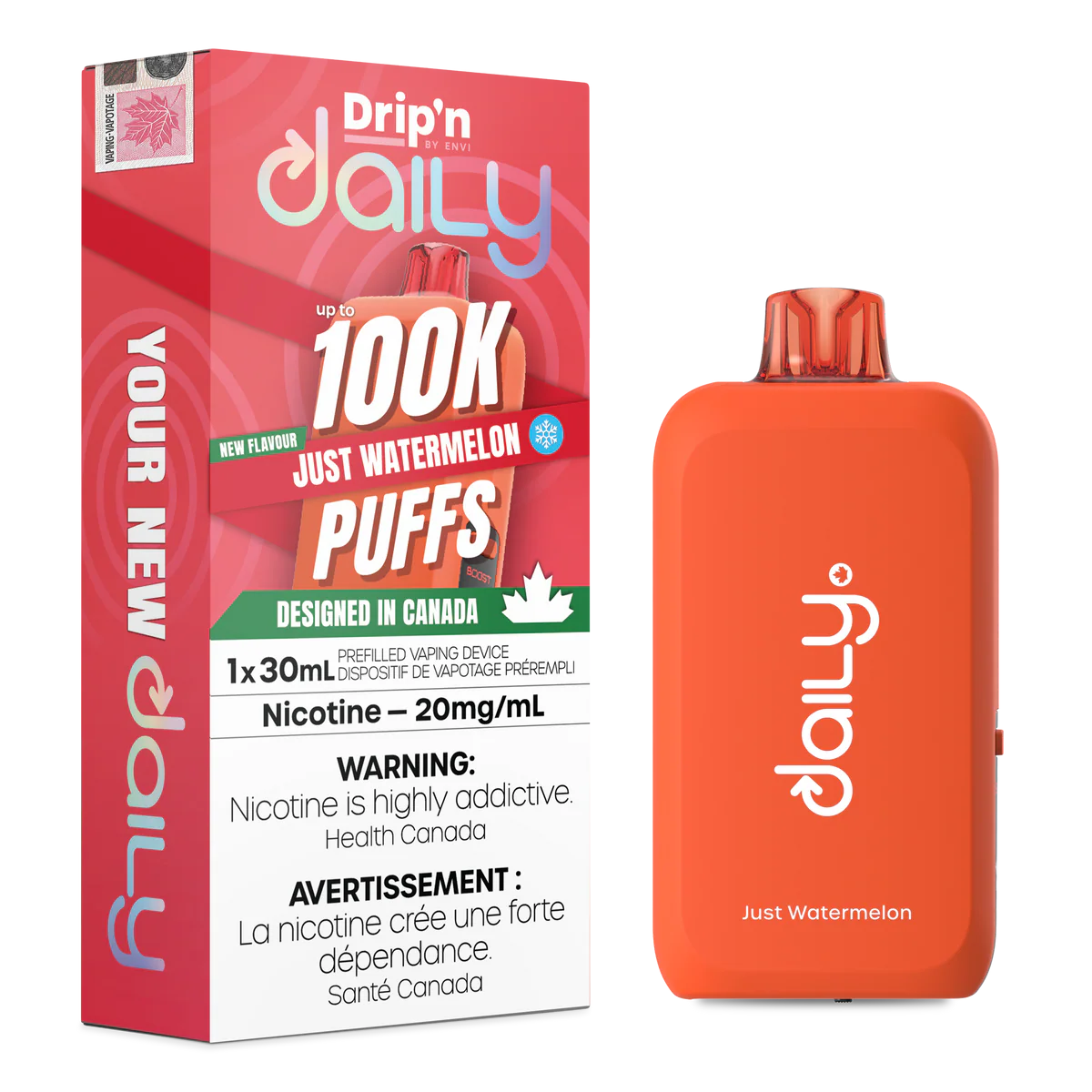 Drip'n by Envi Daily 100K Disposable ( ON )