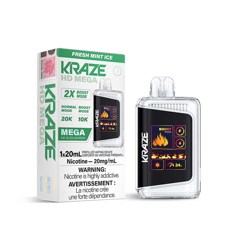 Kraze HD Mega Disposable Vape [ON]