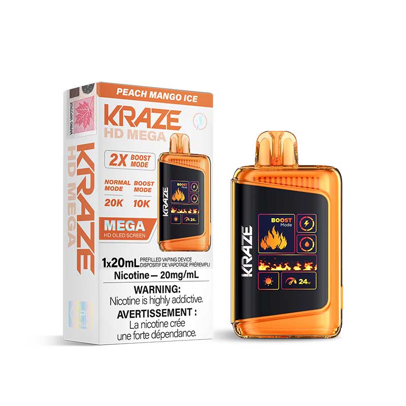 Kraze HD Mega Disposable Vape [ON]