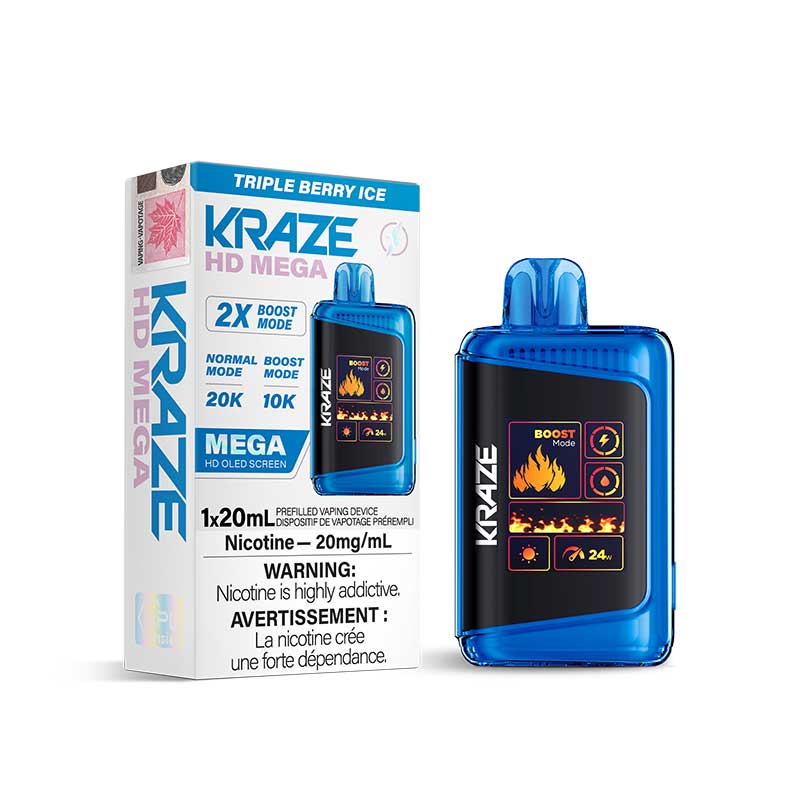Kraze HD Mega Disposable Vape [ON]