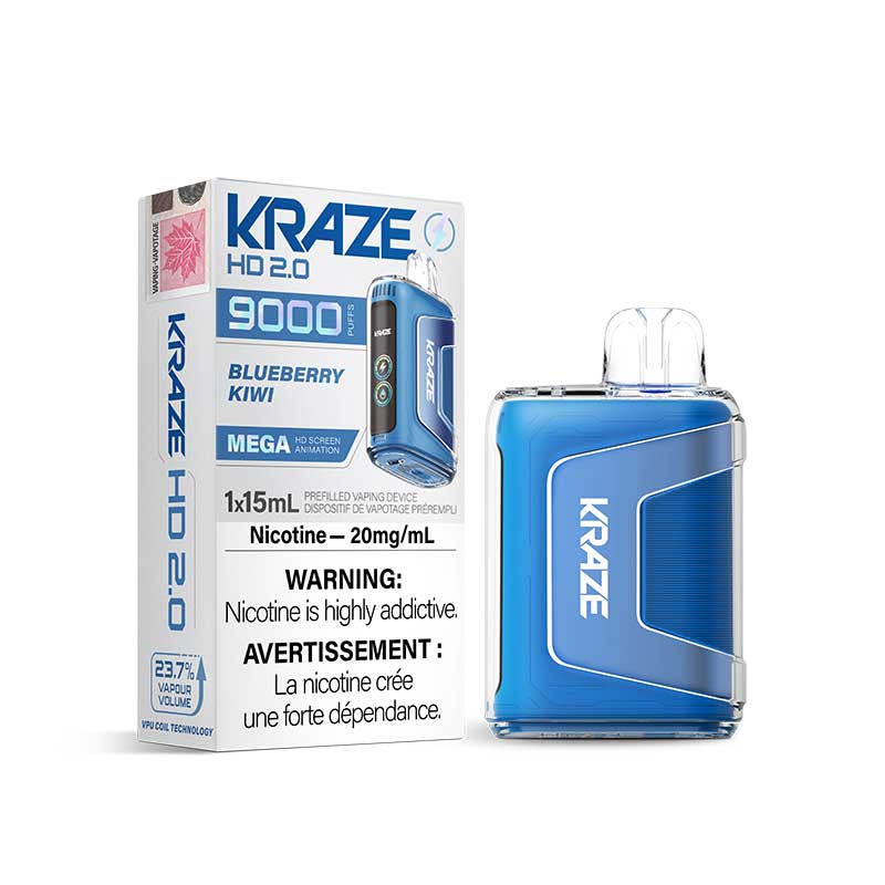 Kraze HD 2.0 9000 Disposable Vape [FED] (Non-Ontario)