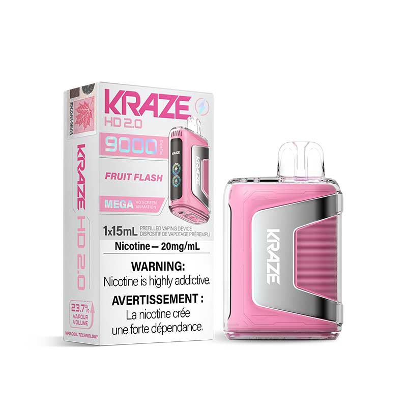 Kraze HD 2.0 9000 Disposable Vape [FED] (Non-Ontario)