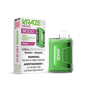 Kraze HD 2.0 9000 Disposable Vape [FED] (Non-Ontario)