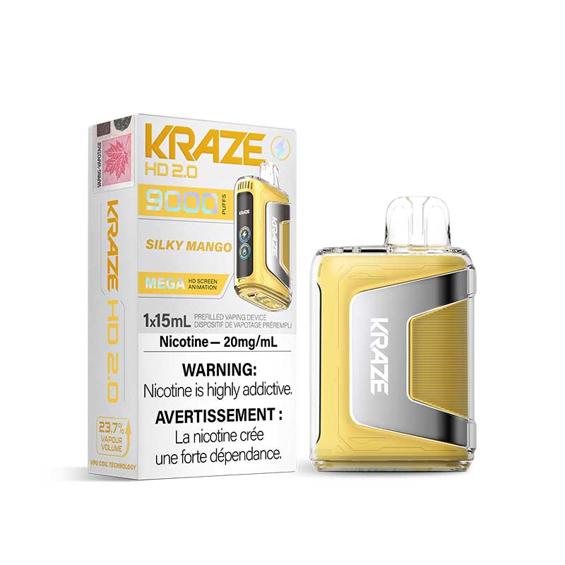 Kraze HD 2.0 9000 Disposable Vape [FED] (Non-Ontario)