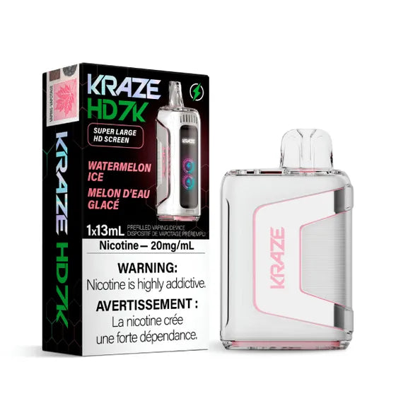 Kraze HD 7000 Disposable Vape [FED] (Non-Ontario)