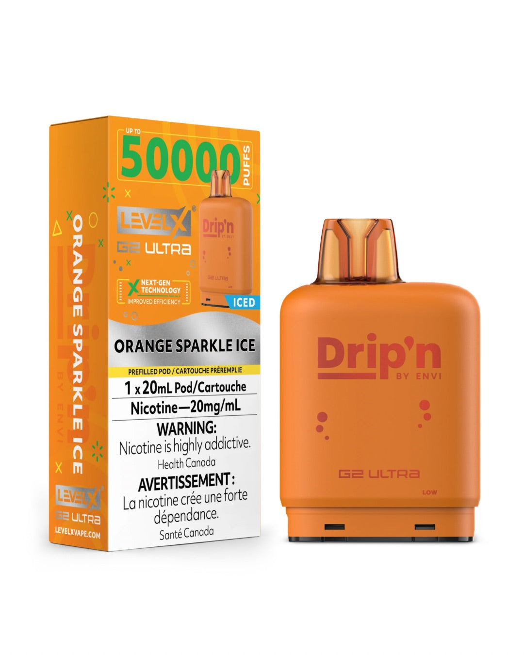 Level X Drip'n G2 Ultra 50K Pod