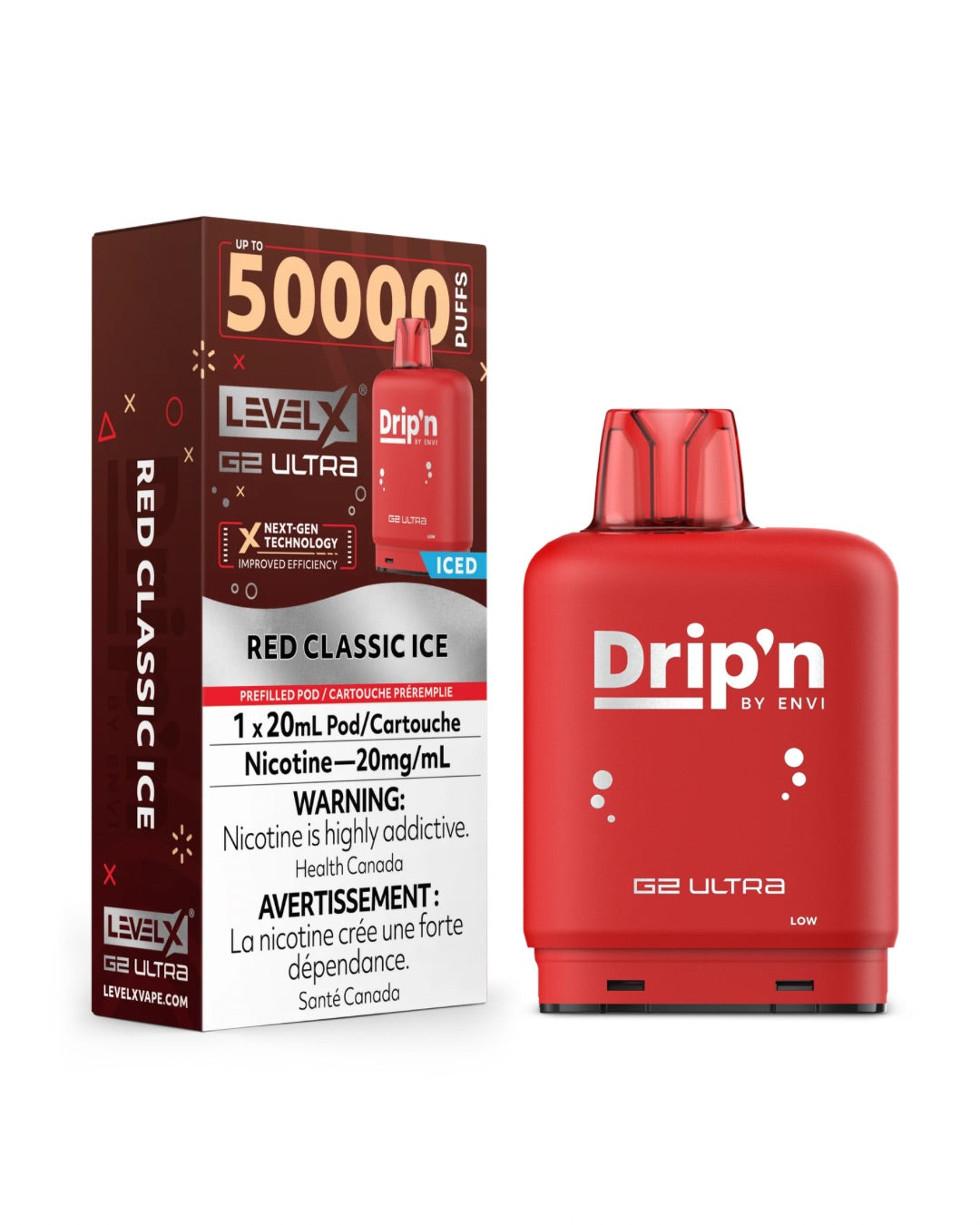 Level X Drip'n G2 Ultra 50K Pod
