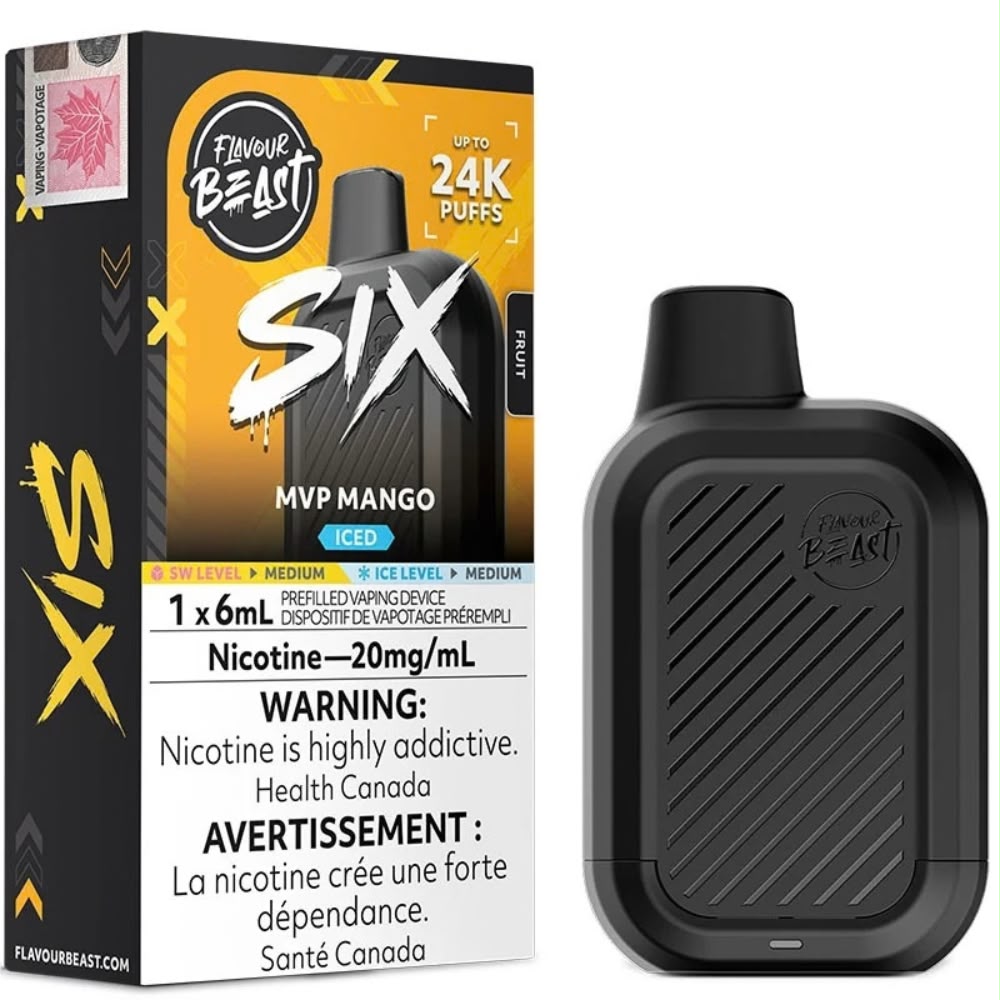 Flavour Beast SIX Disposable Vape 24k ( ON )