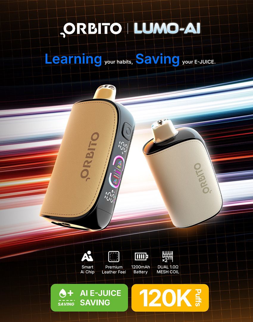 ORBITO LUMO-AI 120K Disposable Vape ( ON )