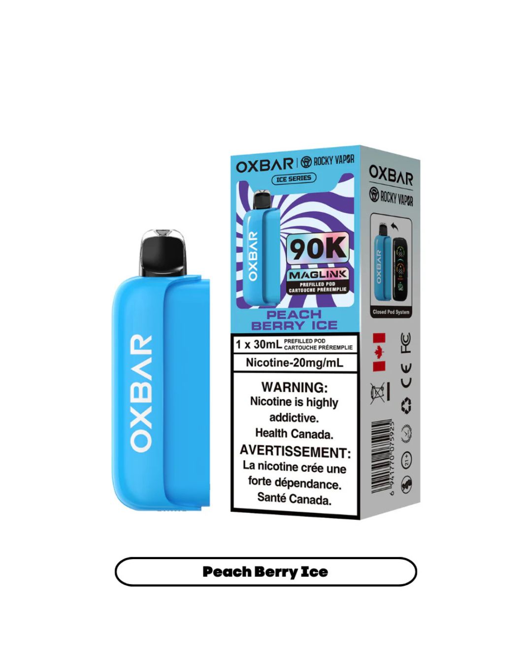 Oxbar Maglink 90k Pre-Filled Pod ( ON )