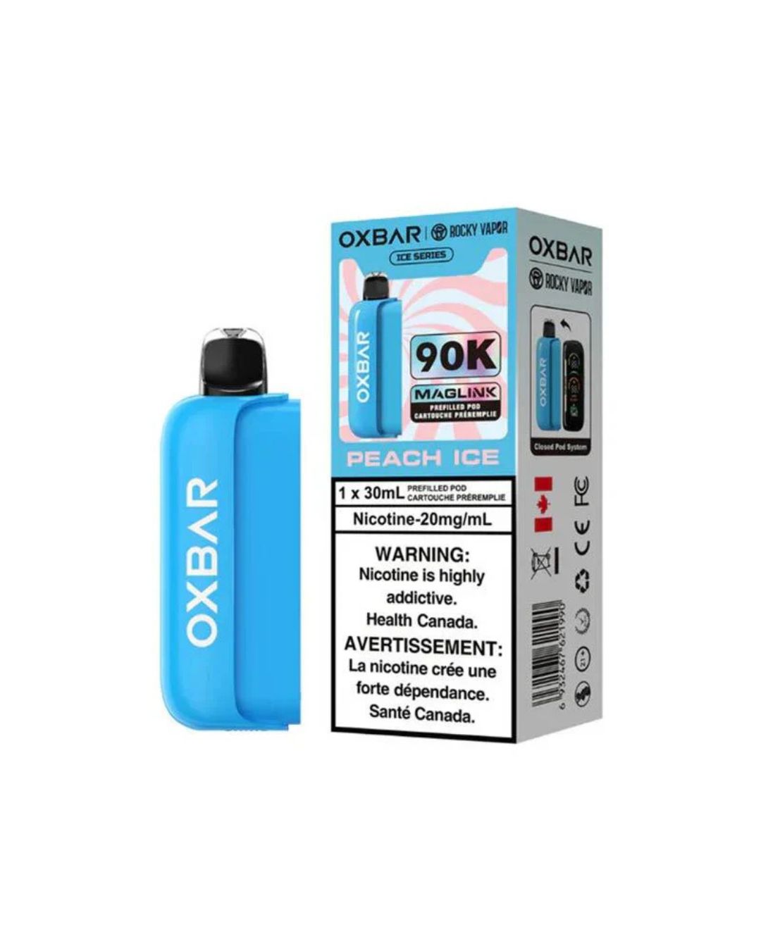 Oxbar Maglink 90k Pre-Filled Pod ( ON )