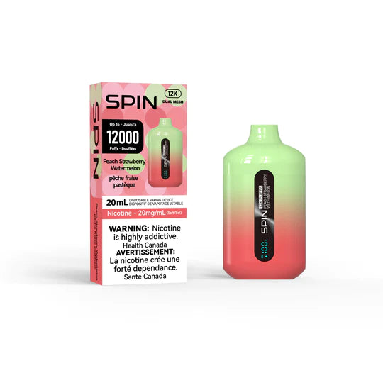 SPIN 12000 Disposable Vape [FED] (Non-Ontario)
