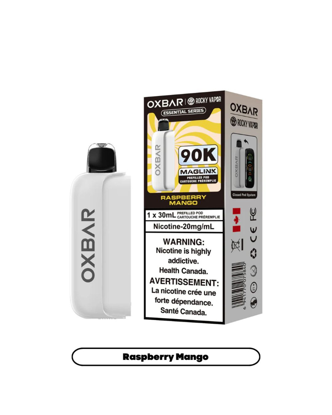 Oxbar Maglink 90k Pre-Filled Pod ( ON )