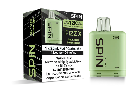 Spin Fizz X 12000 Pod [Fed] (Non-Ontario)