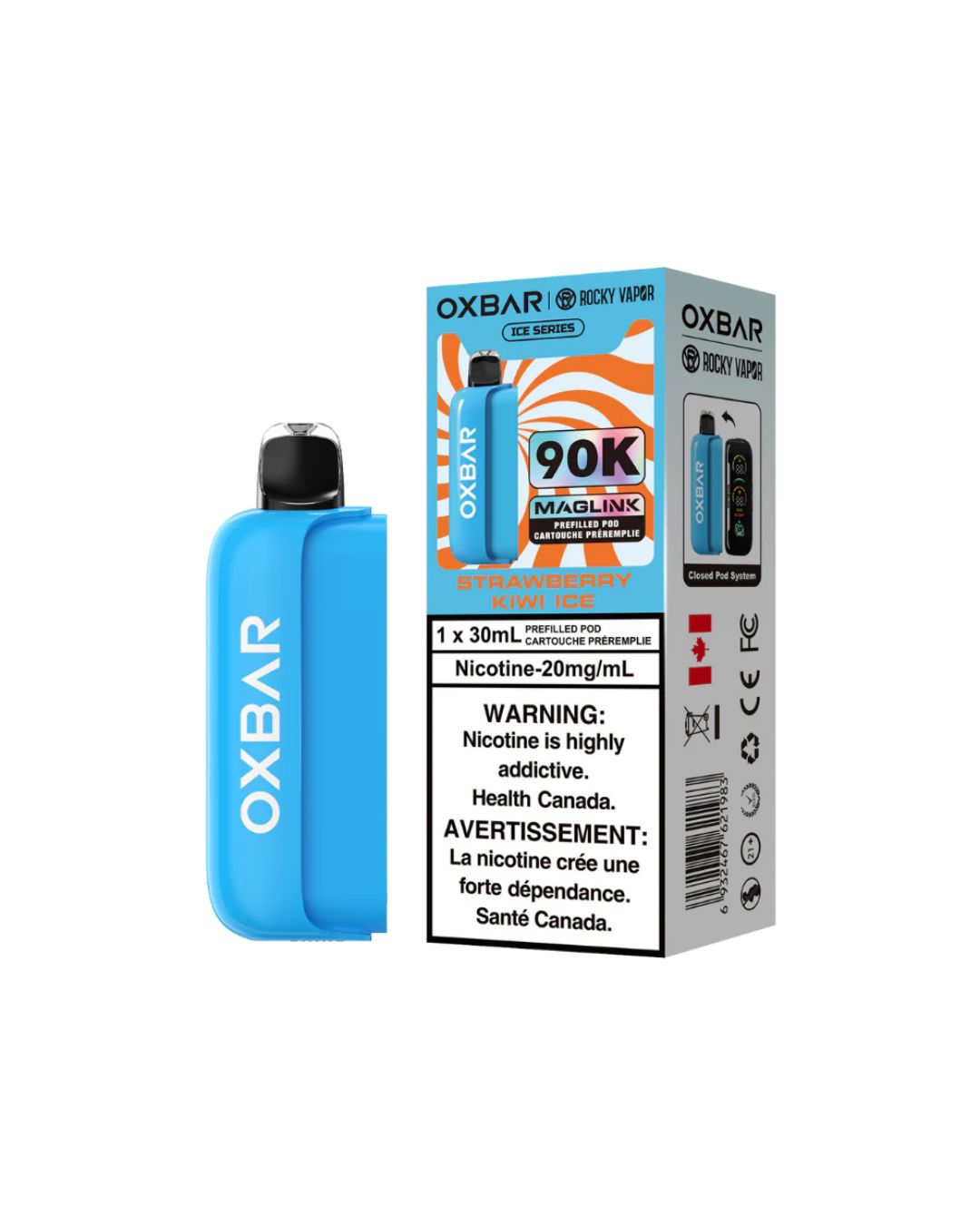 Oxbar Maglink 90k Pre-Filled Pod ( ON )