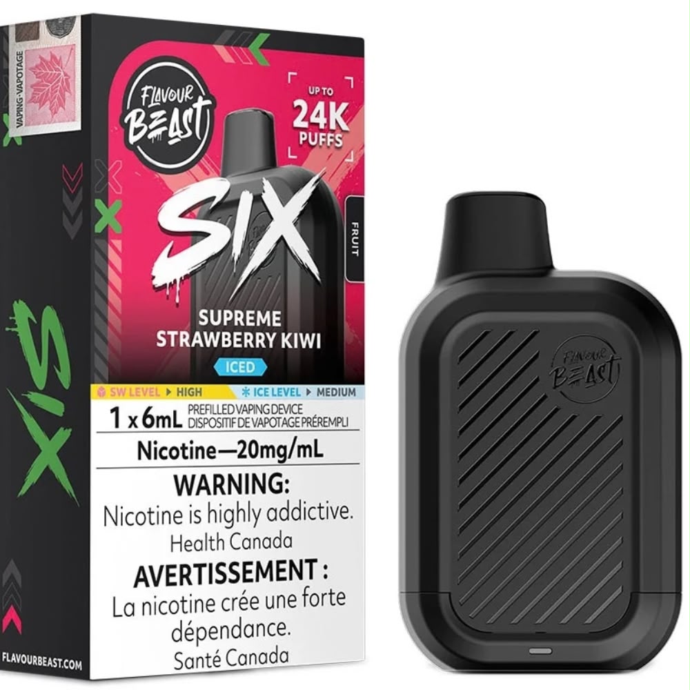 Flavour Beast SIX Disposable Vape 24k ( ON )