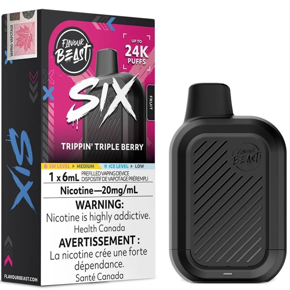 Flavour Beast SIX Disposable Vape 24k ( ON )