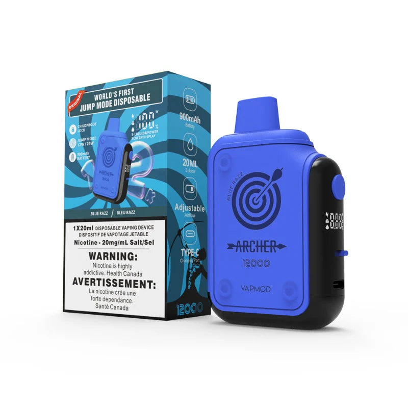Vapmod Archer 12K Disposable Vape [FED] (Non-Ontario)